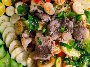 Gỏi Cà Pháo Bắp Bò