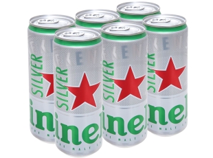 Heineken Bạc (Lon)