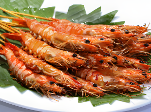 Tôm Nướng Nước Mắm Nhĩ