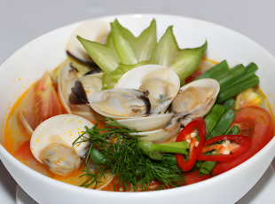 Nghêu Hấp Triều Châu